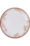 Hermia Juego de Desayuno de Porcelana 14 Piezas Naranja